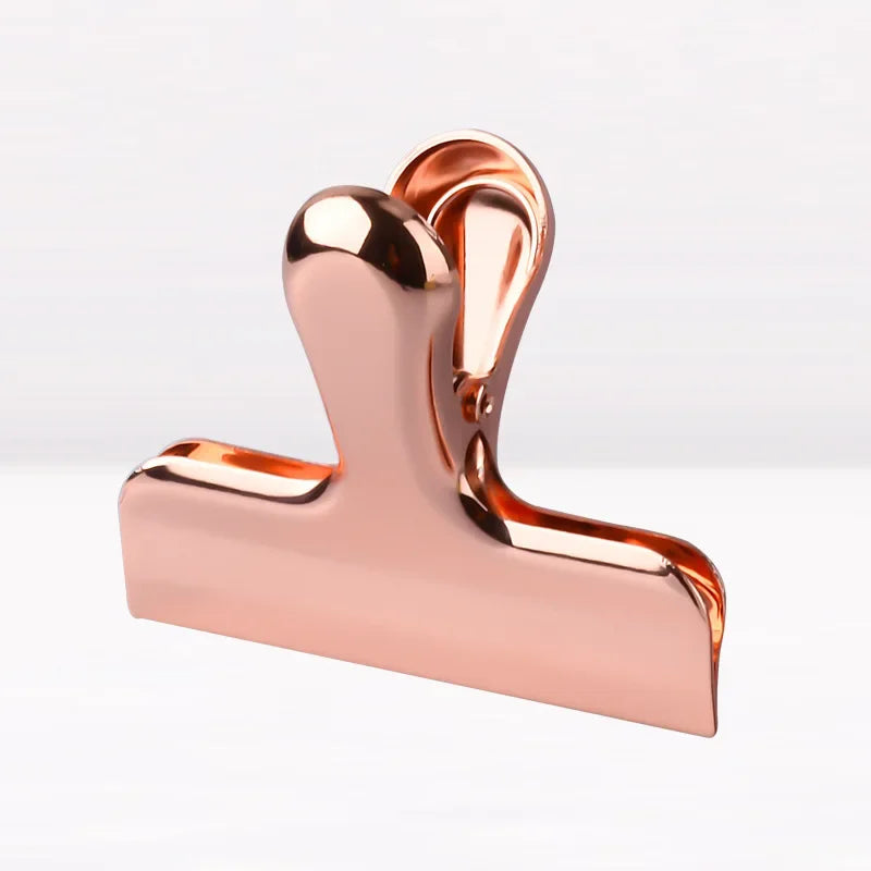 Plating Stainless Steel Paper Clips Office Paper Organizer Student Teacher Stationery School Office Business Supplies