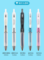 ZEBRA SARASA Dry airfitgrip Gel Pen 0.5/0.4mm Black Core Quick-Drying Smooth Writing Stylos boligrafo gel Stationery for school