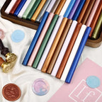 13cm Long 5pc DIY Seal Wax Sticks For Melting Glue Gun Sealing Wax Sticks Wedding Party Invitation Sealing Wax For Fashion Gift