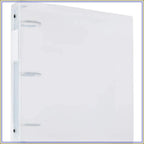 2-Inch 3 Ring Binder, Clear, Pack Of 2 For Organizing Documents