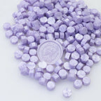 100pcs/bag Octagonal Sealing Wax Beads for Wax Stamps is Suitable for Wedding Invitations, Envelope Cards, Christmas Gift