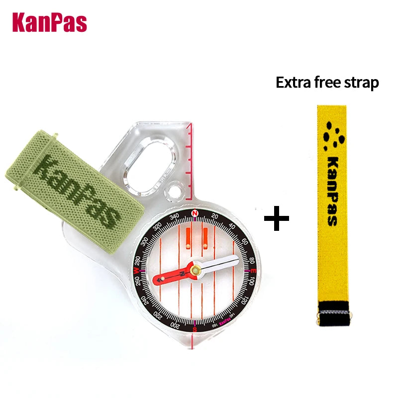 KANPAS Basic Competition Orienteering Thumb Compass, MA-40-FS
