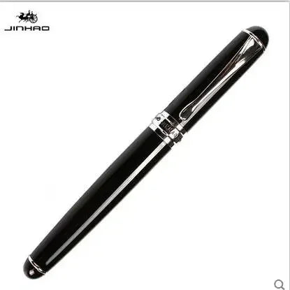 Jinhao X750 Classic Style Silver Clip Metal Fountain Pen 0.5 mm Nib Steel Ink Pens for Gift Office Supplies School Supplies
