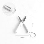 Portable Scissors For Office Students Mini Stainless Scissors Folding Scissors Multifunctional