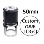 Custom Self-Inking Stamp With Your Own Logo,Photosensitive Ink / Rubber Stamp,Personalize Your Logo Multiple Ink Color Option