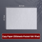Angel Mark Translucent Copying 16K/A4/A5 Paper Copy Paper For Drawing Calligraphy Craft Writing Sketching Painting Art Supplies