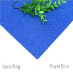 5Sheets 20*30cm Glitter Foam Paper Sparkles Paper for Children's Craft Activities DIY Cutters Handcraft Foam Paper Without Glue
