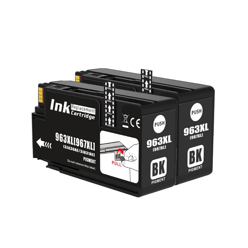 963XL 967XL 963 967 XL For HP963 HP967 Inkjet Ink Cartridge Compatible for HP OfficeJet Pro 9010 9015 9020 9022 9025 Printer