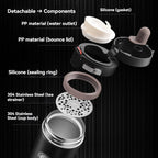 380/510ML Coffee Cup Stainless Steel Thermo Bottle Car Thermal Cup Outdoor Sports Vacuum Flask Keeps Cold and Heat Thermal Mug