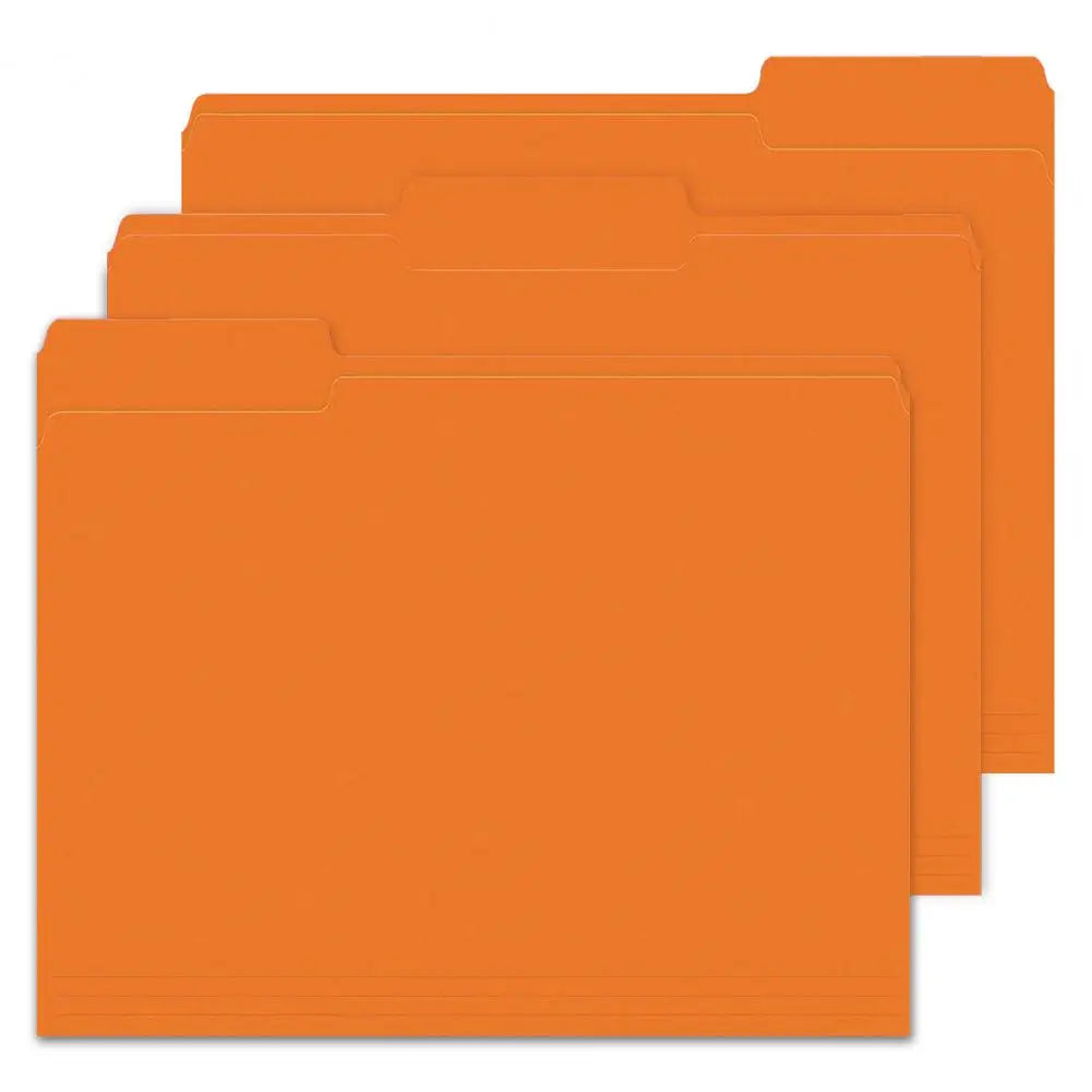 Manila Folders for Documents Manila File Folders Set for Home Office Organization 50pcs Standard Letter Size Business for Easy
