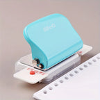 1pc 6-Hole Punch, Loose-Leaf Book DIY Binding Supplies, Notebook Journal Binding Office Paper Cutter-Office