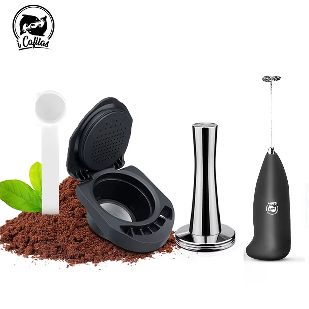 ICafilas Coffee Adapter Dolce Gusto Reusable Capsule Adapter with Genio S Piccolo Coffee Machine Accessories