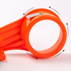 1PC Heavy-Duty Shipping Tape Dispenser Reusable Plastic Tape Cutter Sealing Holder Manual Packing Parcel Machine for Office & Sc