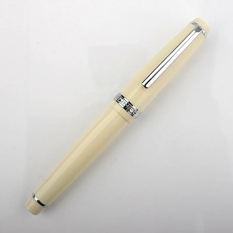 Jinhao 82 Fountain Pen Acrylic EF/F/M/Bent Nib Golden Trim with Converter Writing Pen