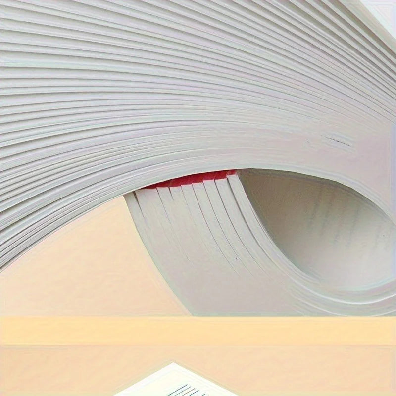 English Practice Book, Thin Four Line Grid English Exercise Book, 50 Sheets, Thickened Draft Paper