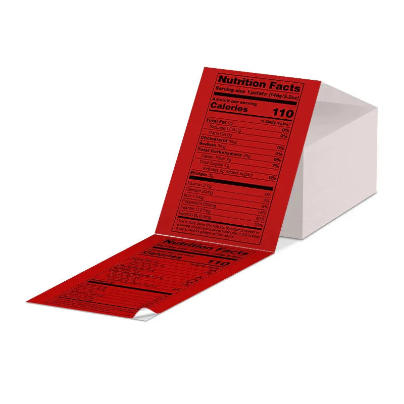 500 Pcs Thermal Shipping Waybill Label Stickers 4x6 A6 For Phomemo Pm-241bt D520bt 246s Portable Labeler Printer Mailing