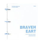 3 Ring Loose-leaf File Folder Thickened Waterproof Notebook Binder Dustproof Portable Loose Leaf Document Folder