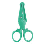 1pcs Kids Safety Scissor Cute Cartoon Plastic Knife Cutter for Children DIY Paper Handwork Office School Student F7231