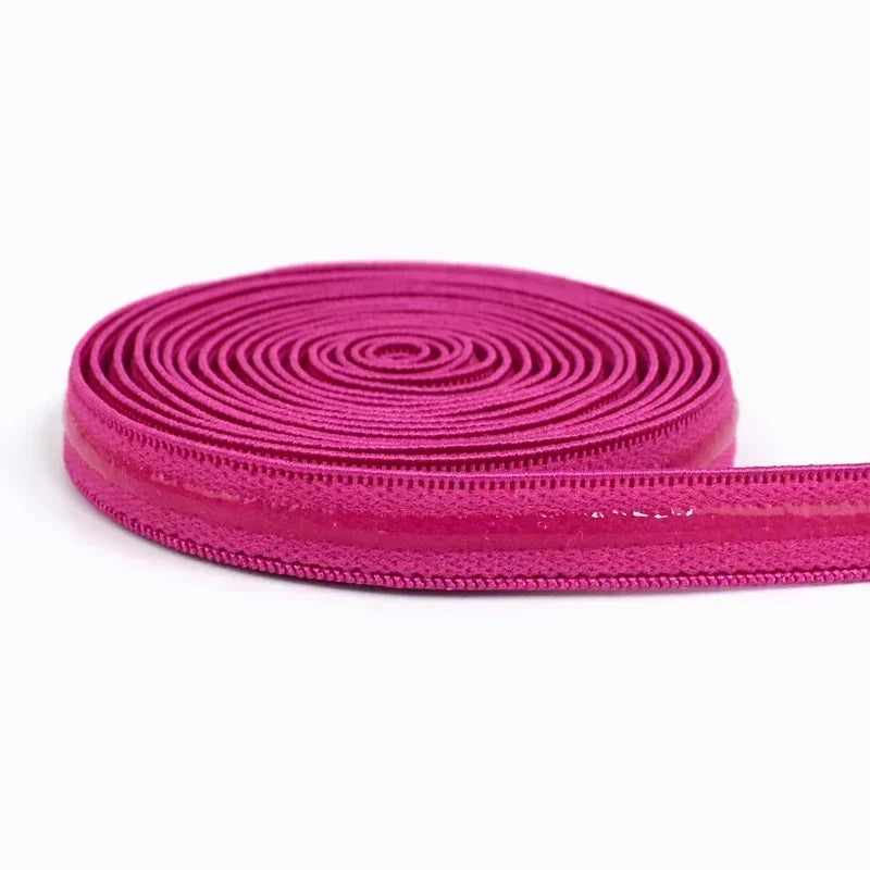 5/10/20M Non-slip Elastic Band 10mm Stretch Silicone Rubber Bands for Bra Underwear Strap Belt Tapes Sewing Trimming Accessory