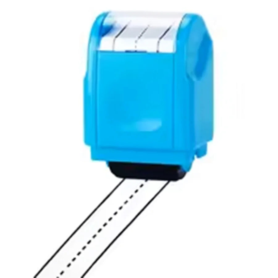 1pc Plastic Confidential Stamp Identity Protection Roller Stamps Express Privacy Data Guard Information Identity Address Blocker