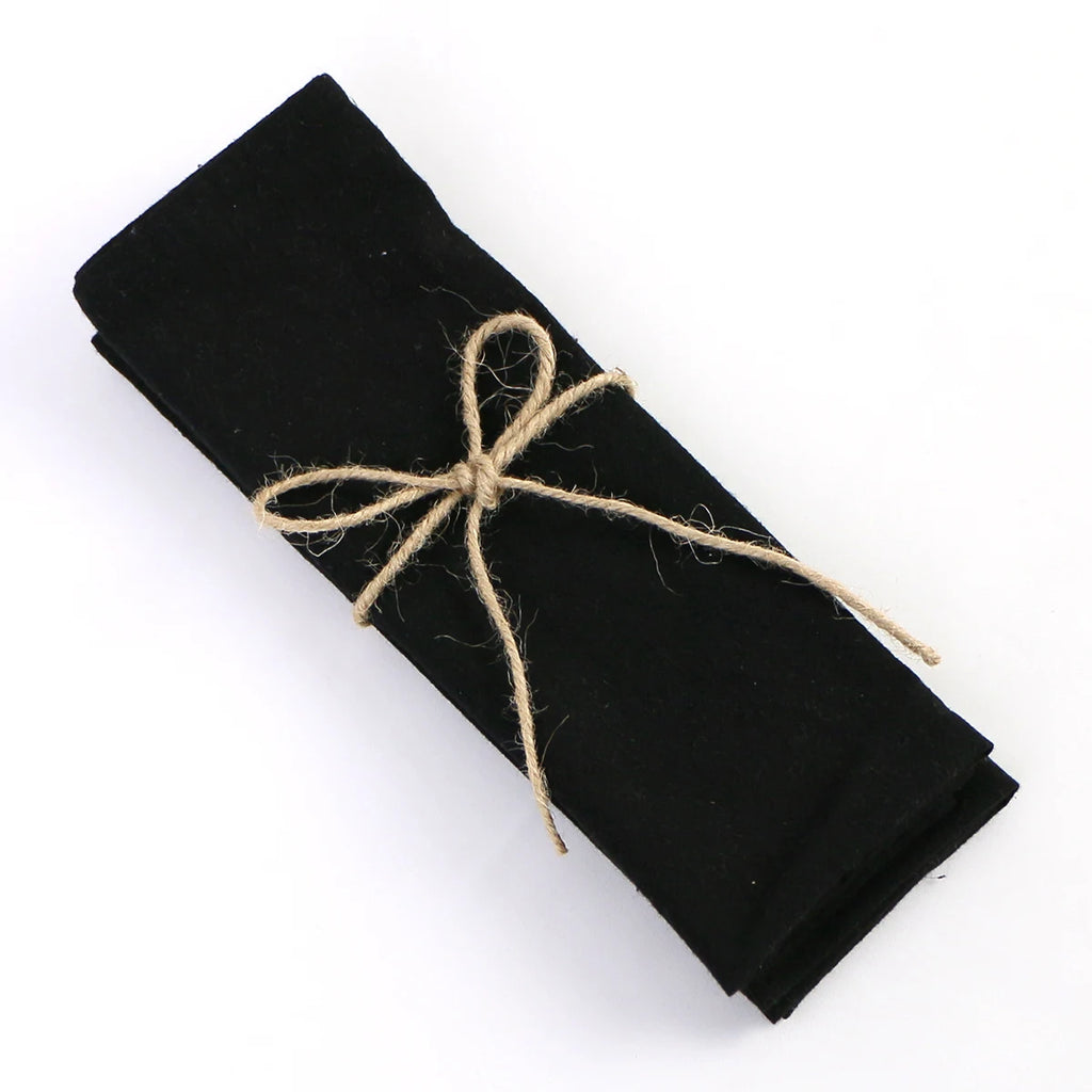 4PC 30X45CM Wedding Cloth Napkins Sage Green Cotton Fabric  Dinner Kitchen Tea Towels Table Design Mat Christmas Decoration