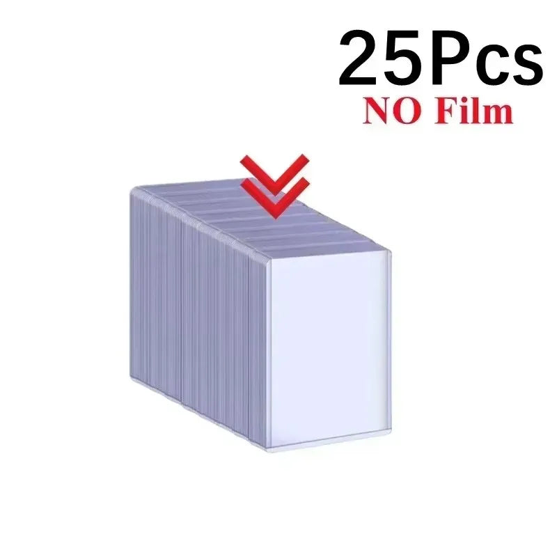 1-50Pcs 35PT Transparent Card Sleeve Clear Trading Card Holder Idol Photo Game Card Holders Cover