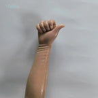 Nlatex Sexy Seamless Latex Opera Gloves, Nightclub Cosplay Fetish for Men and Women, Multiple Uses