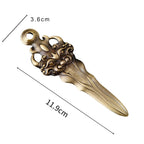 1PCS Retro Sword Letter Opener Zinc Alloy Portalble Utility Knife Cutter Envelope Opener Mail Knife School Office Supplies