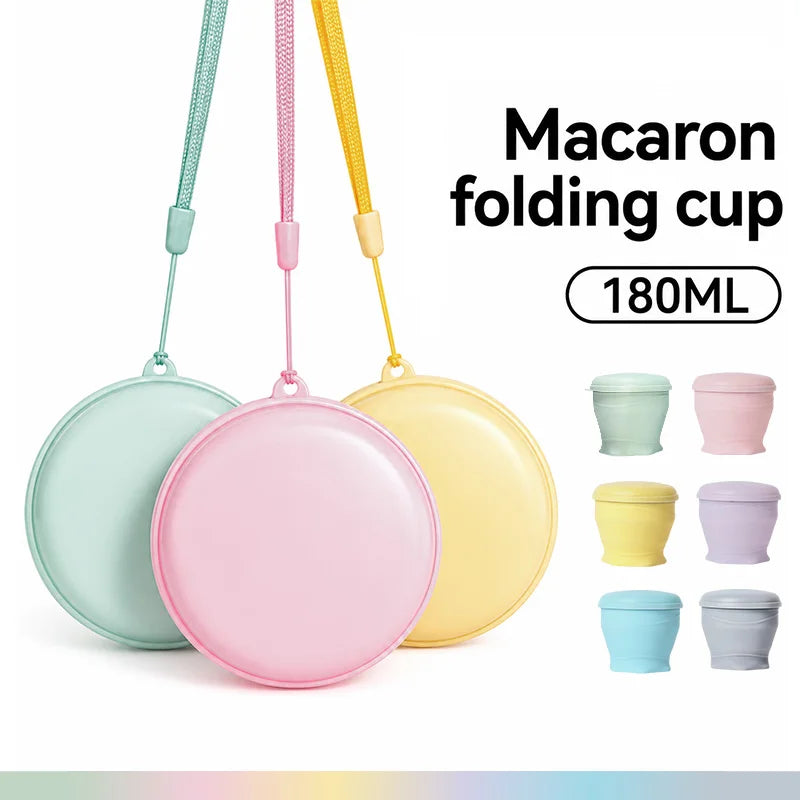 Collapsible Silicone Water Cup – Portable, Leak-Proof & BPA-Free for Travel, Hiking, Camping, Gym, Office