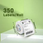4"x6" Thermal Label Paper 100x150mm 350 Sheets/Roll Adhesive Stickers For Shipping Label Printer DHL UPS Express Barcode
