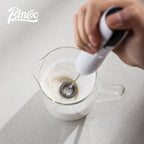 Bincoo-Electric Coffee Milk Maker, Handheld Household Mixer, Adjustable Double-Headed Gear