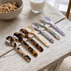 Kitchen Tableware Acetic Acid Dessert Spoon Colorful INS Coffee Spoon Decorative Lovely Teaspoon French Photo Props