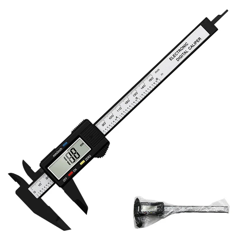 150mm Electronic Digital Caliper Dial Vernier Caliper Gauge Micrometer Measuring Tool Digital Ruler