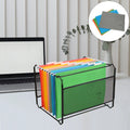 8Pcs Hanging File Folder Frame Strong Anti-Fracture File Organizer for Filing Cabinet Desktop Tidy Space Document Storage Bills