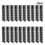 10pcs Cable Protector Silicone Charge Cable Spiral Winder Wire End Cord Savers Cover For Phone USB Charger Cable Accessories