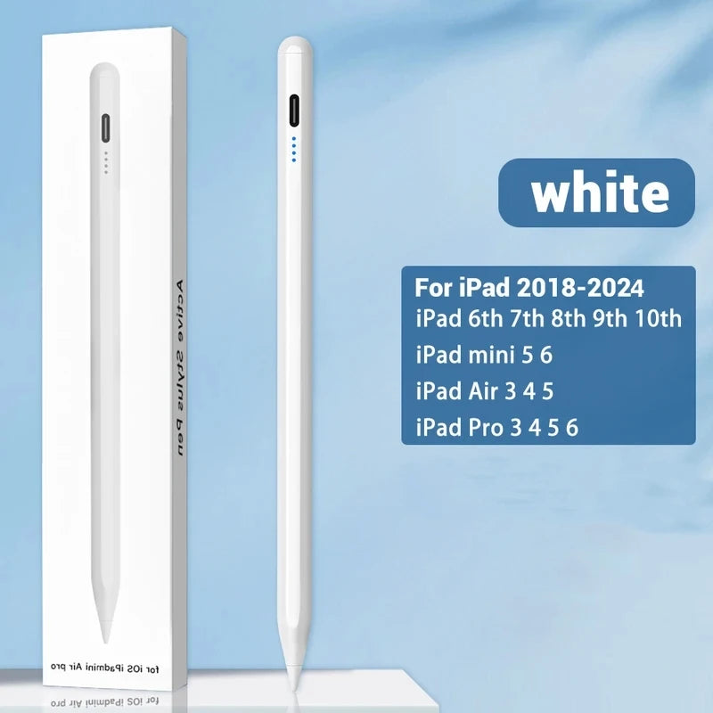For Apple Pencil 2 1 With Palm Rejection Tilt Sensitivity Stylus Pen For 2018-2026 IPad 6/7/8/9/10, Mini 5/6,Air3/4/5, Pro 11/12