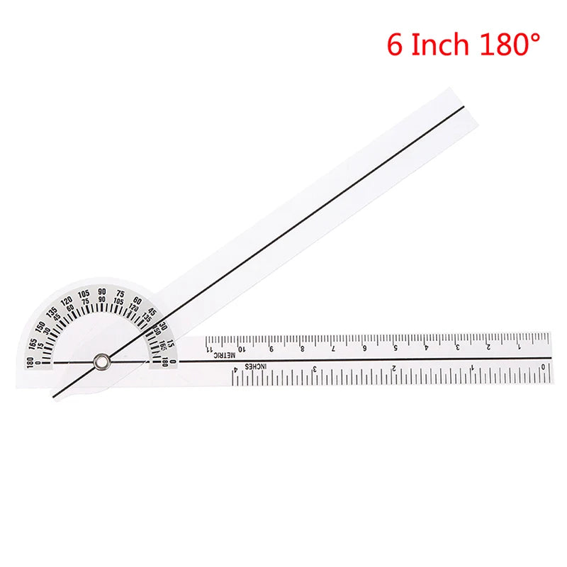 0- 360 Degree Goniometer Angle Medical Spinal Angle Ruler Angle Inclinometer Ruler Protractor Angle Finder Measuring Tools New