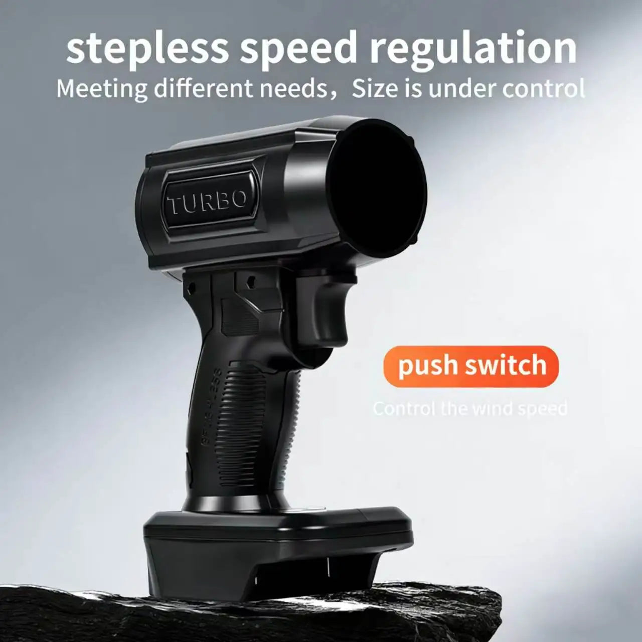 Car Violent Air Blower Powerful Handheld Turbo Jet Fan High Speed 50mm Brushless Motor Thrust Car Wash Air Gun Dryer Tools