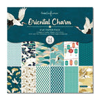 12Sheets Crane Craft Paper Pads Cutting Dies Art Background Origami Scrapbooking Card Making