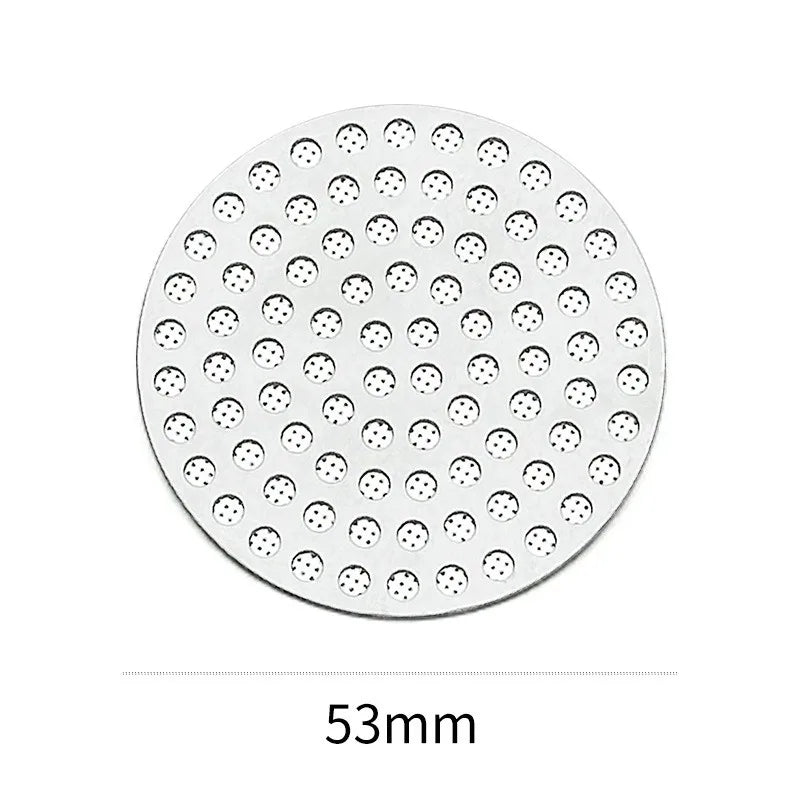 XHYKFFILTER 51/53/58mm Coffee Puck Screen 304 Stainless Steel Double Layer Fine Filter Screen for 51/54/58mm Portafilter