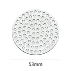 XHYKFFILTER 51/53/58mm Coffee Puck Screen 304 Stainless Steel Double Layer Fine Filter Screen for 51/54/58mm Portafilter