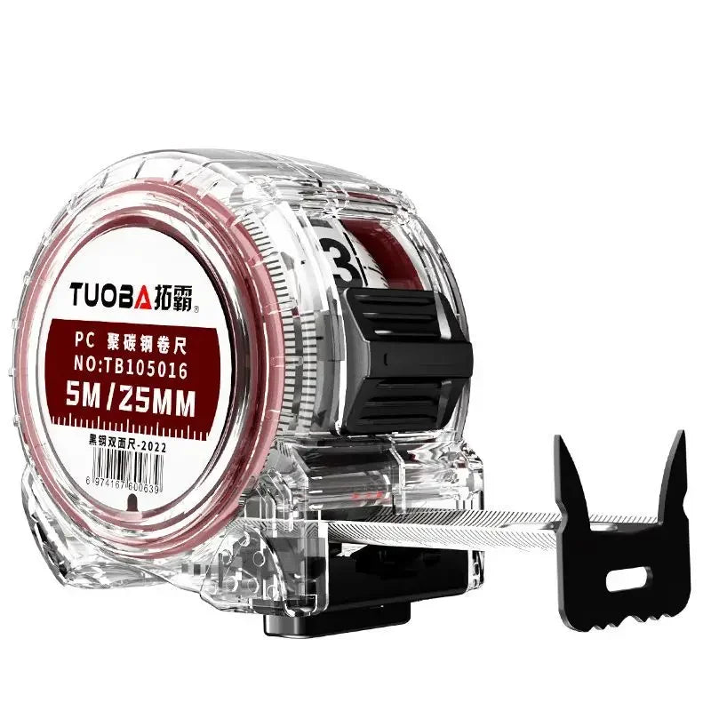 5/7.5/10 Meters High Precision Double Sided Graduated Tape Measure with Thickened Anti Drop and Wear-Resistant Steel Tape Measur