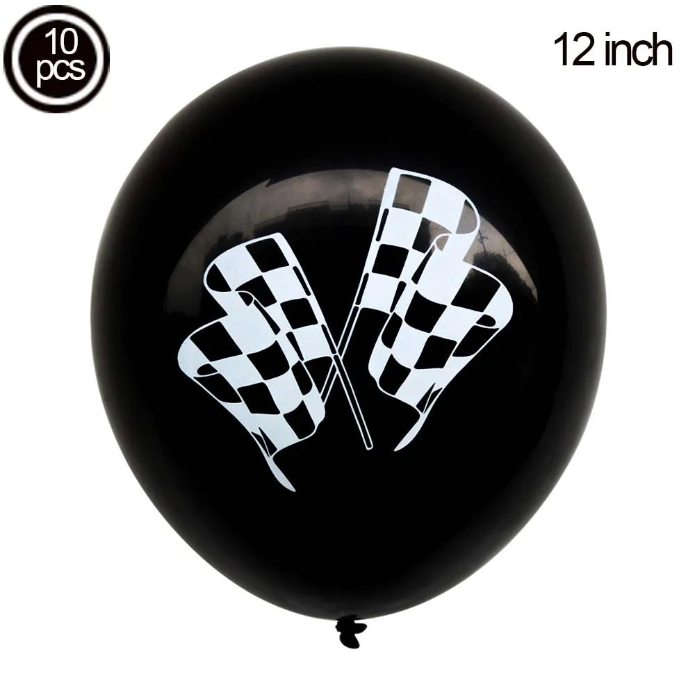 Motorcycle Dirt Biker Birthday Party Supplies Motocross Dessert Paper Plates Cups Napkins Disposable Tableware Favor For Boys