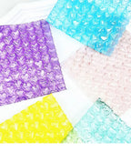 10pcs Love Heart Shaped Bubble Mailers Envelope Protective Wrap Plastic Shockproof Bag Foam Packing Bags