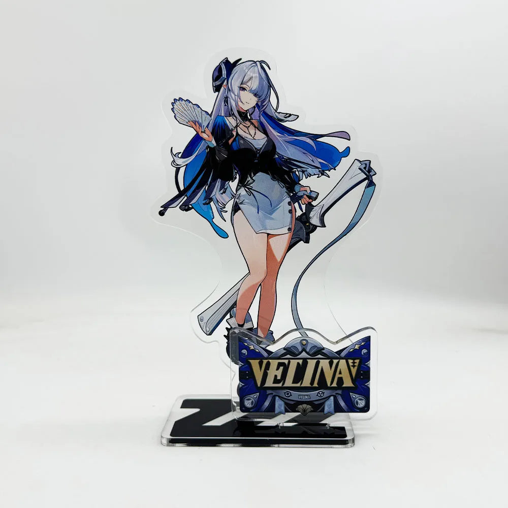 Game Zenless Zone Zero Ye Shun­guang Dialyn Hoshimi Miyabi Anime Acrylic Stand Model Plate Keychain Desk Decor Collection gift