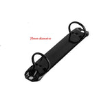 10 Pieces DIY journal notebook mechanical, 6 ring mechanism, A4 B5 A5 A6 A7 binder clip gold silver bronze black