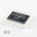 1pc 15 Colors Big Ink Pad Stamp Planner Scrapbooking Silicone Stamps Inkpad Diy Diary Greeting Card Making Supplies Inpad