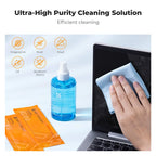 K&F CONCEPT 200ML Screen Cleaner Spray For Camera Lens PC Cell Phone Glasses Watch CCD/CMOS Clean Liquid with 2 Microfiber Cloth
