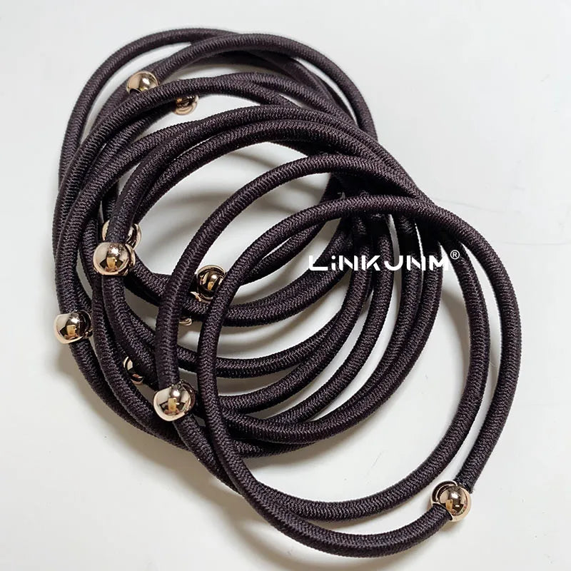 10PCS New Girls Elastic Hair Rubber Bands Kids Headbands Women Hair Tie Hair Gum Ponytail Hair Holders Hair Accessories