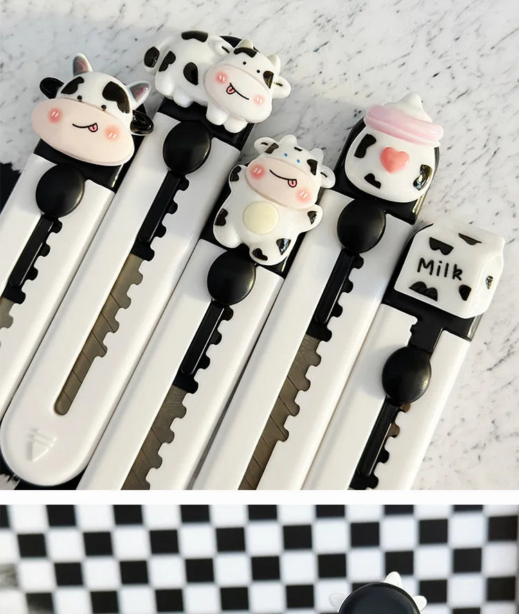 1pc Adorable Cow Letter Opener for Effortless Envelope Opening School Supplies